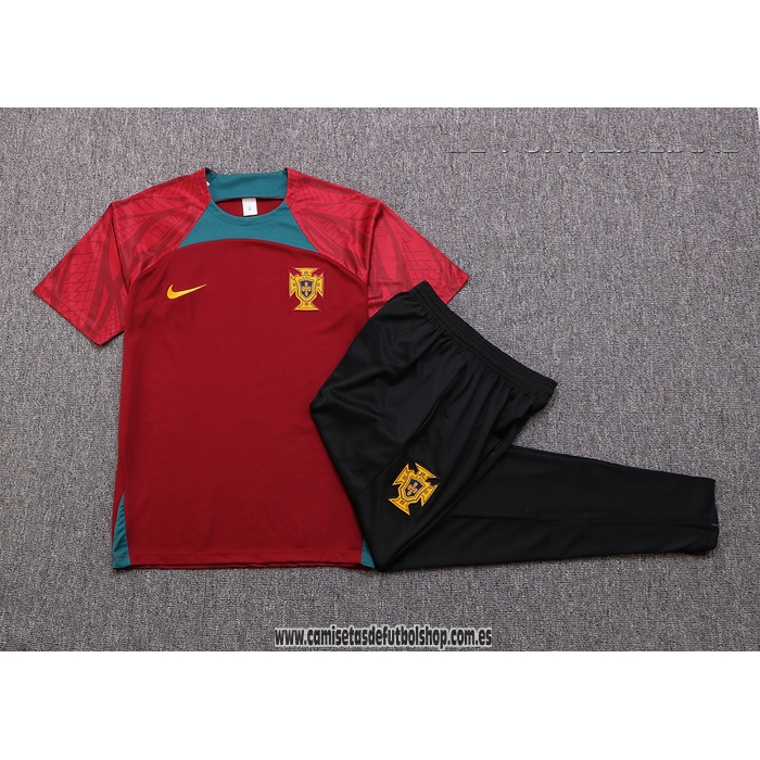 Chandal del Portugal 22-23 Manga Corta Rojo